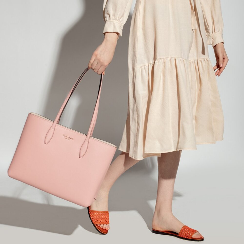 New kate spade Large All Day Leather Tote